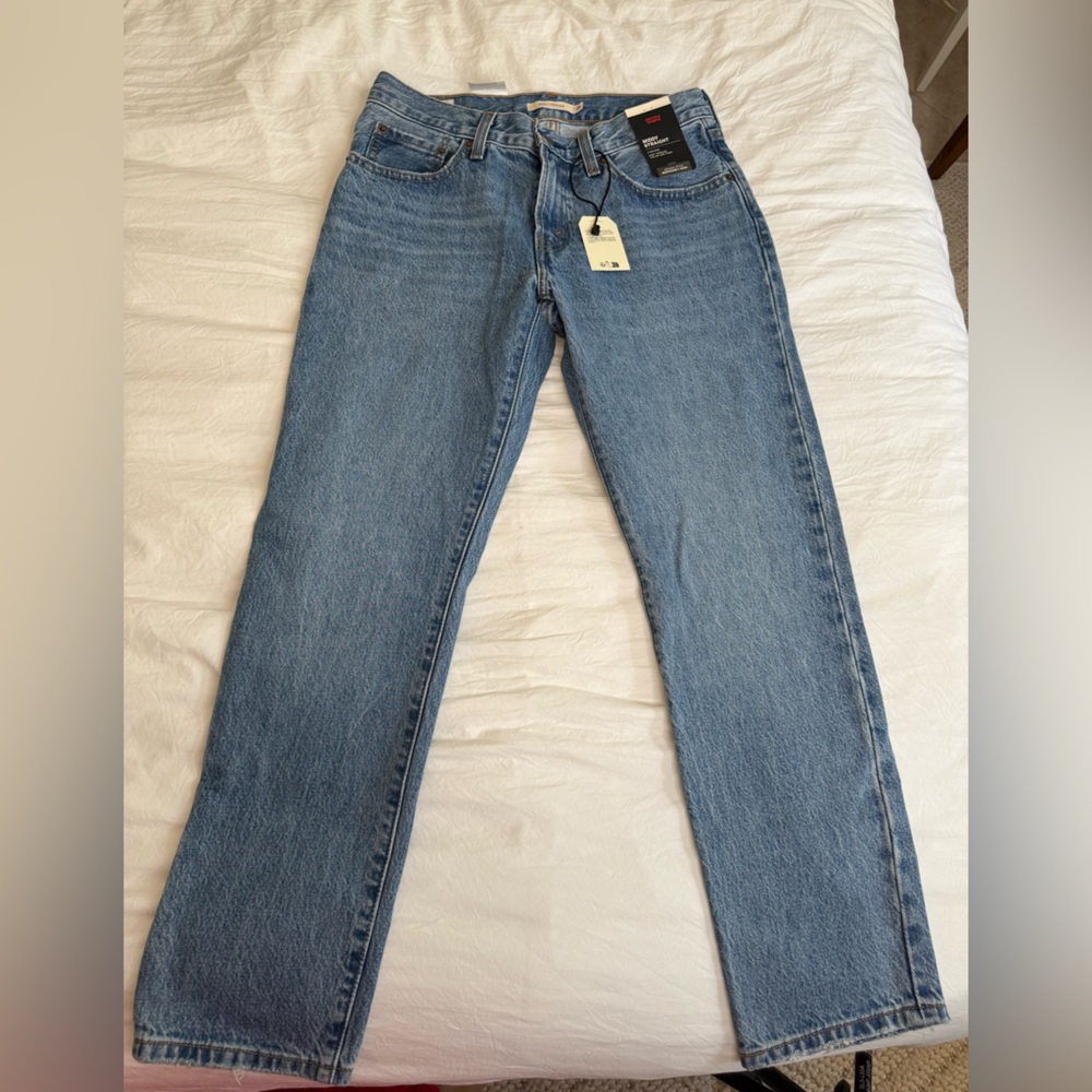 Levi's Light Blue Straight Jeans